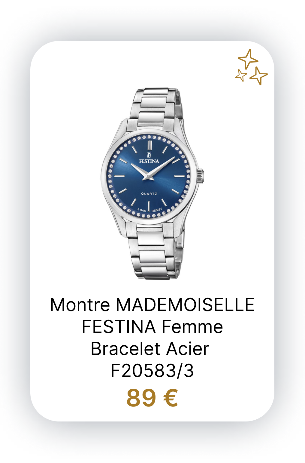 Que vaut discount une montre festina